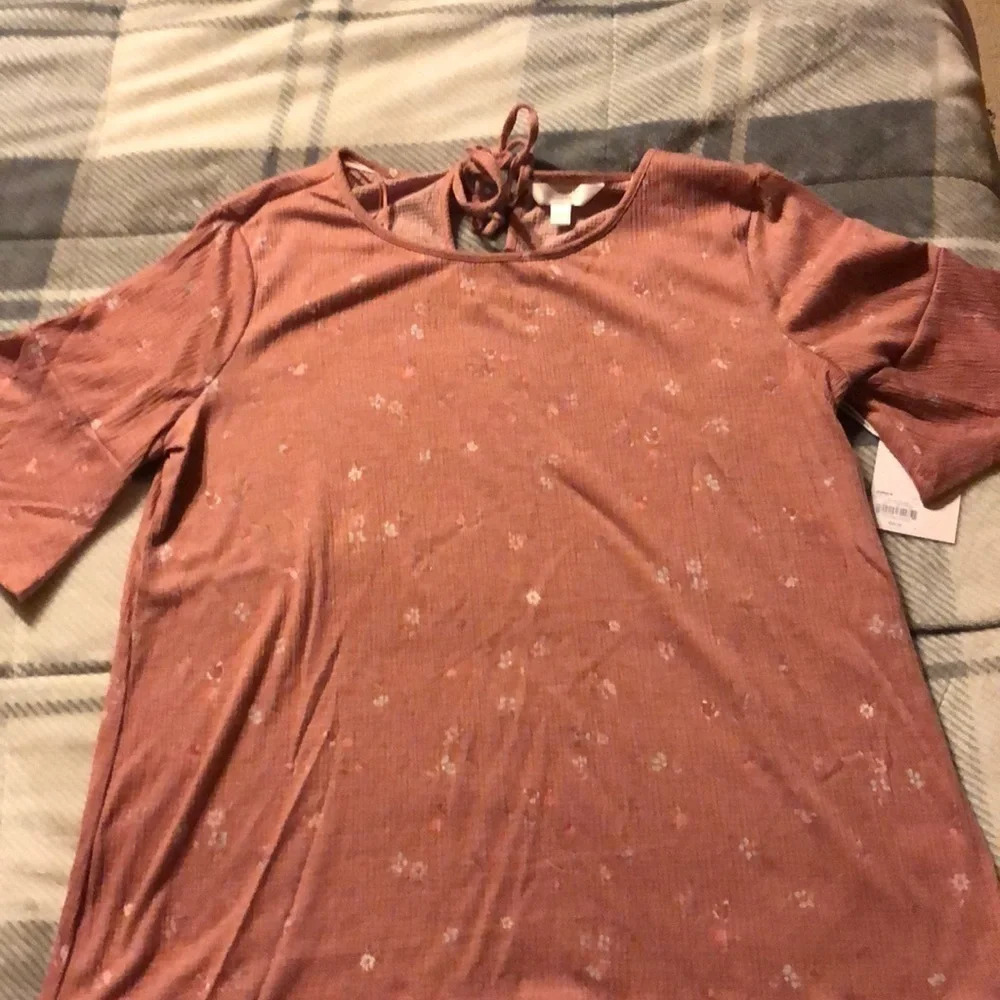 Lauren Conrad bell sleeve top